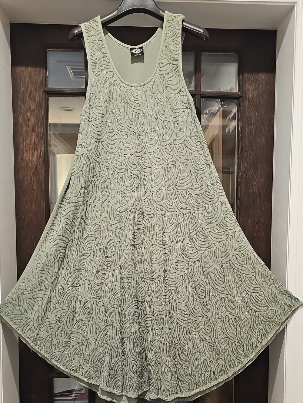 Cal Style Embroidered Sleeveless Sundress